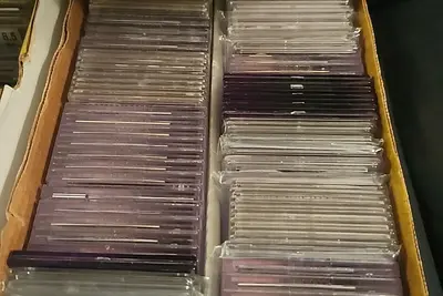 A box of an inherited card collection